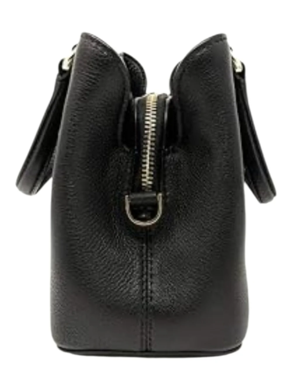 NWT Kate Spade Medium Triple Compartment Leather Satchel Black